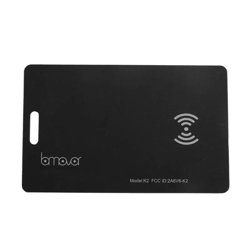 

ABZZ-Ultra Thin Smart Tracking Card Wireless Charging For Wallet GPS Locator BLE For Items Anti-Lost For Wallet Tracker