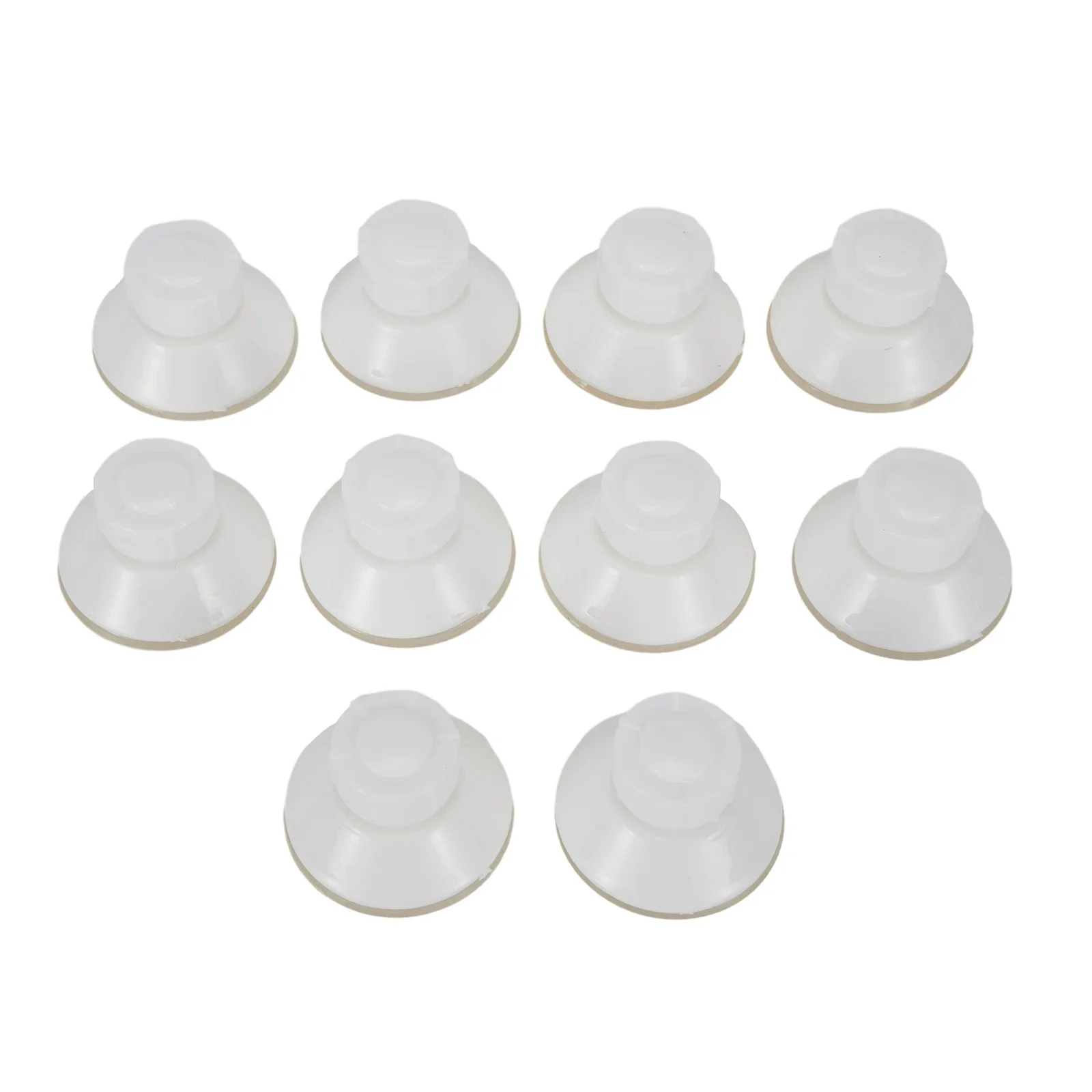 Awning Parts Suction Cup Fixing Pads White 45mm Diameter Awning Parts PVC Polyvinyl Chloride Suction Cup Fixing Pad