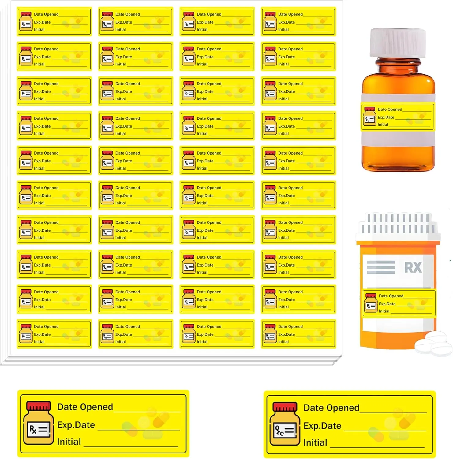 1 X 2 Inch Rx & Otc…