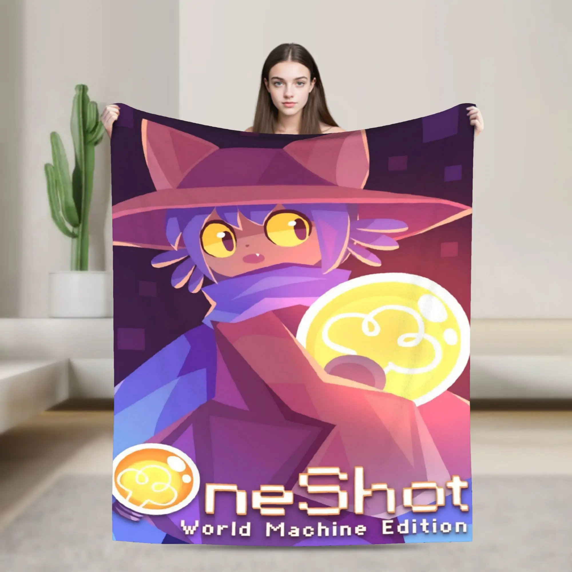 OneShots Niko Blanket Super Soft Warm  Throw Blankets for Bed 50x60 Inch Multiple Sizes Quilt