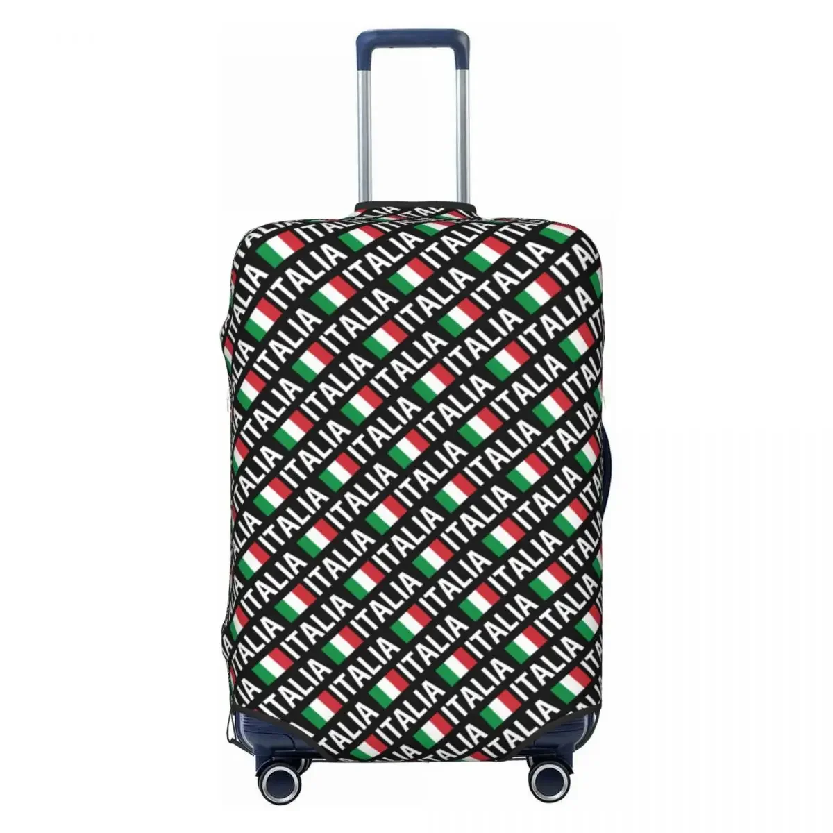 

Fashion Italy Flag Luggage Cover Protector Elastic Italian Proud Travel Suitcase Covers