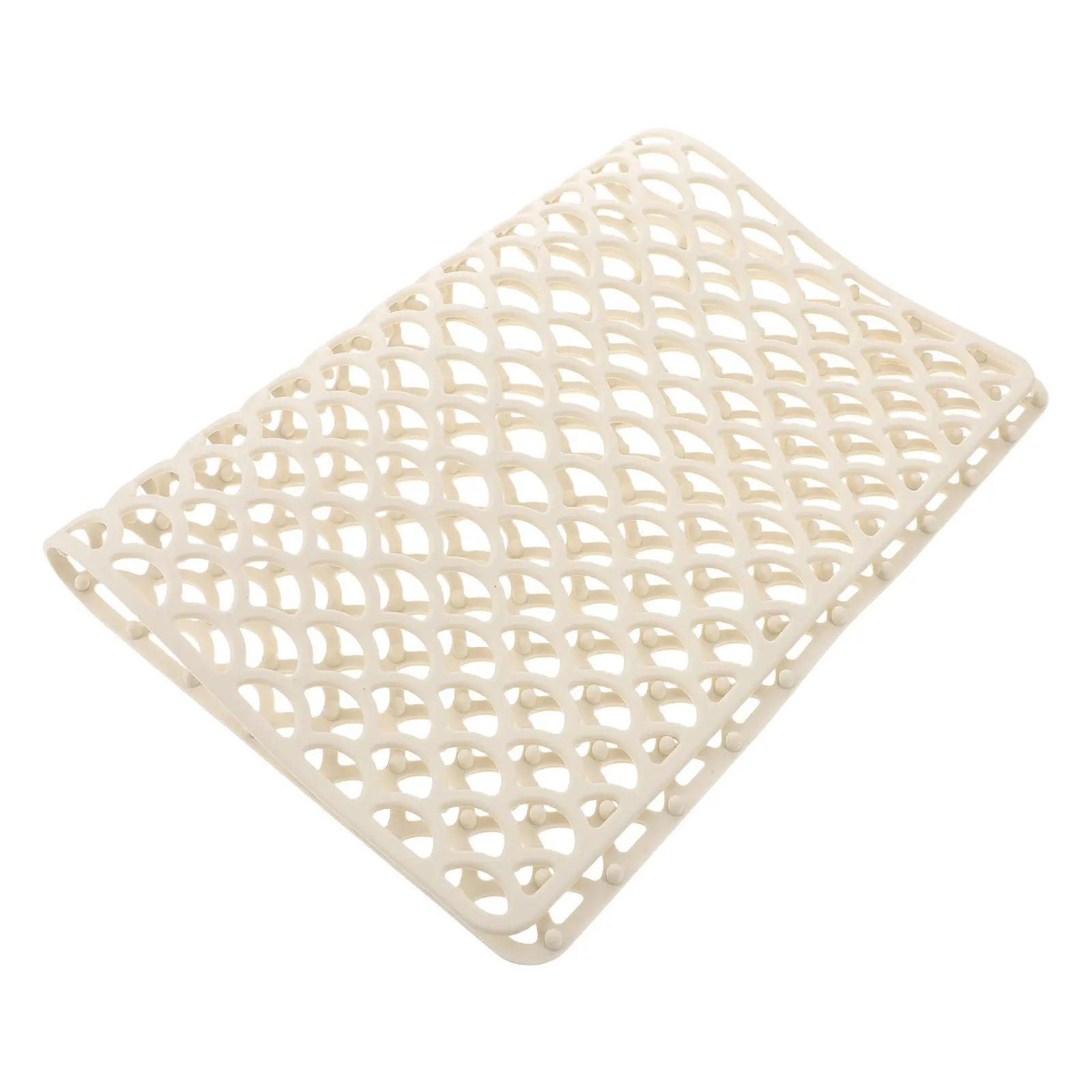 Silicone Kitchen Sink Mat Non Slip Heat Resistant 17x12 Inch Dish Drying Pad Counter Protector Silicone Sink Mat Grey