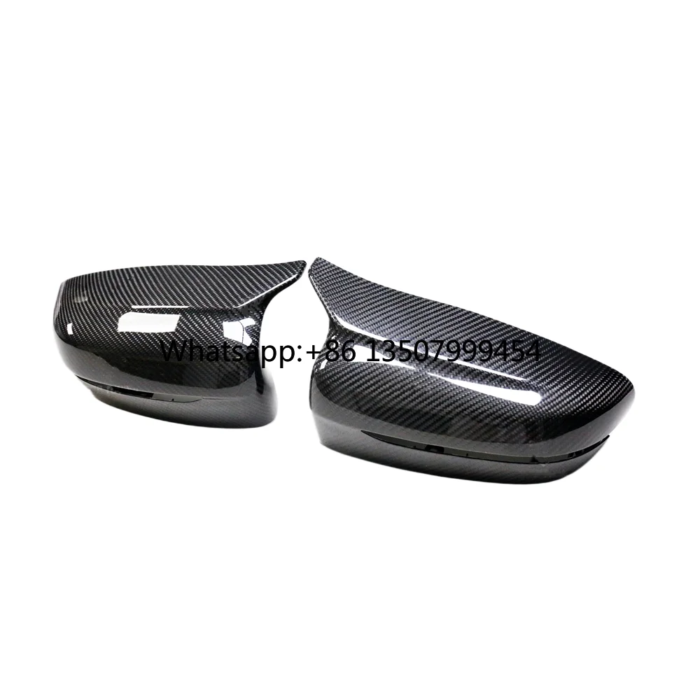 Dry Carbon Fiber Side Mirrors Cover For G20 G30 G32 G11 G12 G38 G28 G14 G15 G16 Car Reversing Mirror