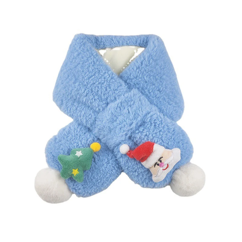 

New Fashion Cute Plush Children's Scarf Keep Warm And Thicken Autumn And Winter