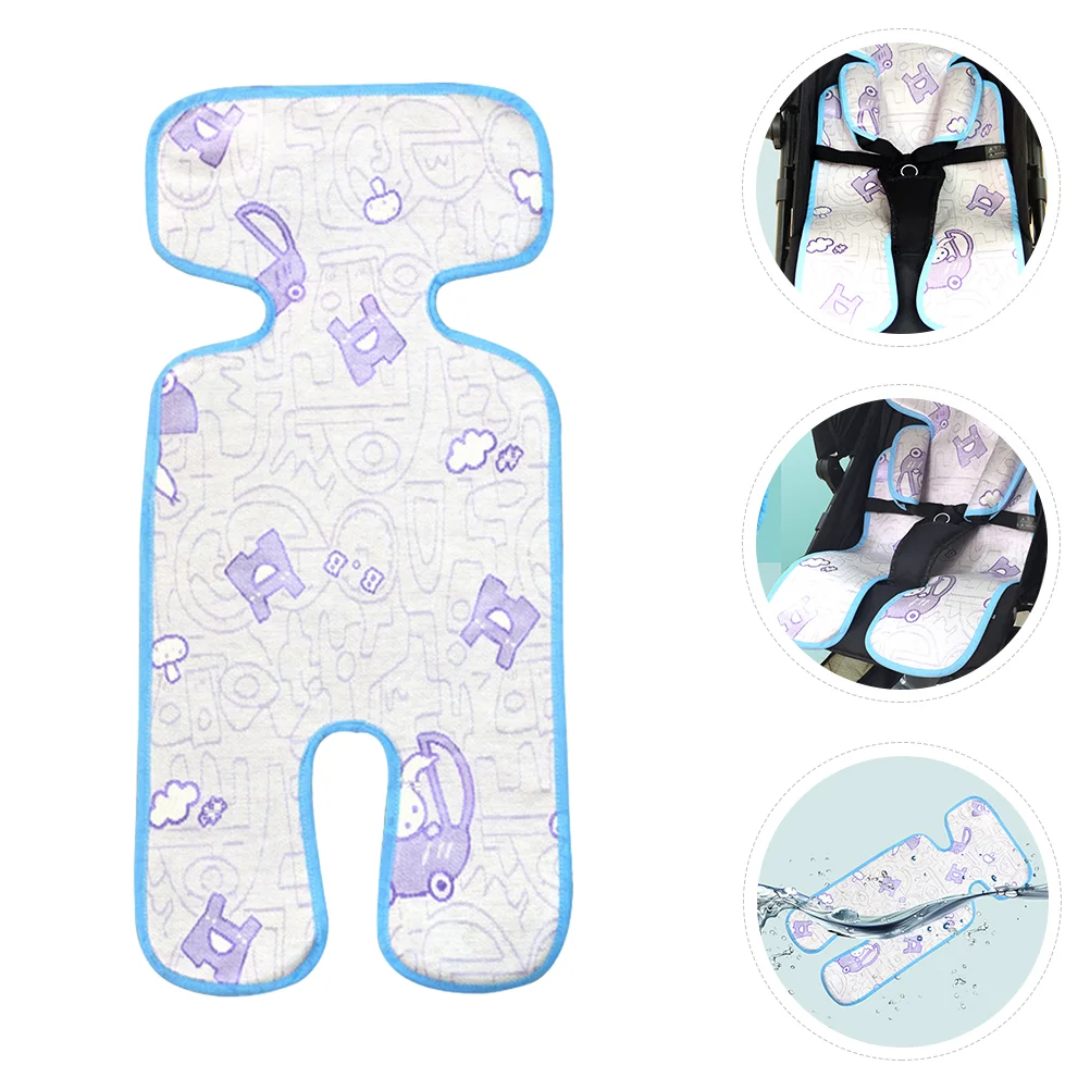 

Универсальный коврик для коляски, ледяное шелковое сиденье, охлаждающая детская подушка внутри автомобиля, летнее бамбуковое волокно