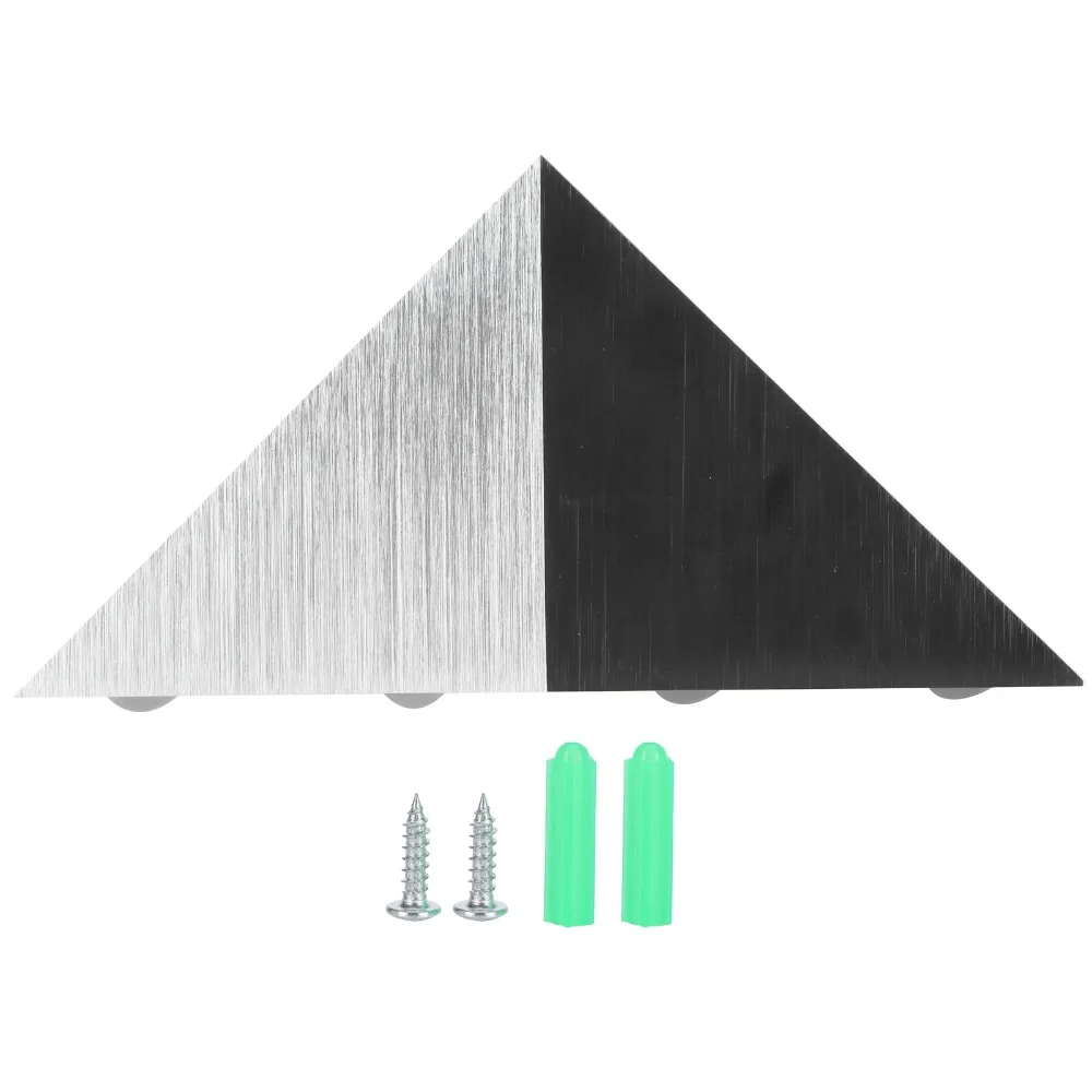 Easy to Install Triangular Wall Lamp Warm White Up Down Lighting Wall Light Black and White 5W LED Wall Light Aisle