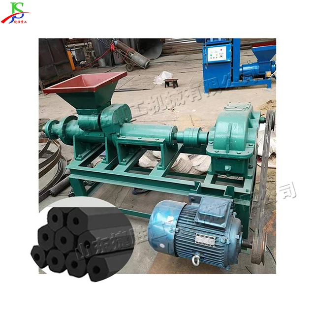High Efficiency Carbon Rods Stick Compact Hard Wood Biomass Charcoal Stick Making Machine