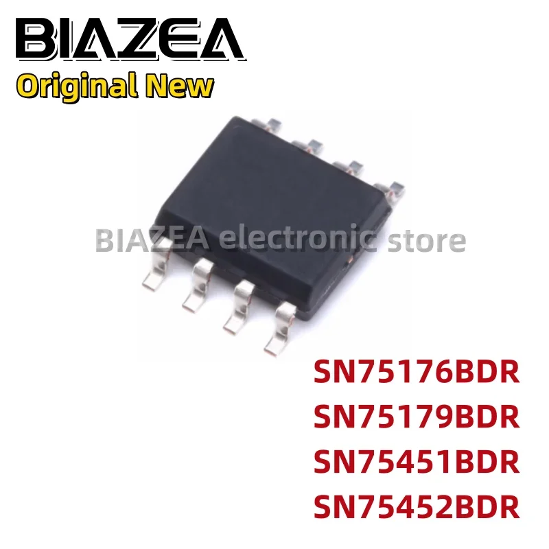 10piece SN75176BDR SN75179BDR SN75451BDR SN75452BDR SOP8 Differential Bus Transceiver Chip