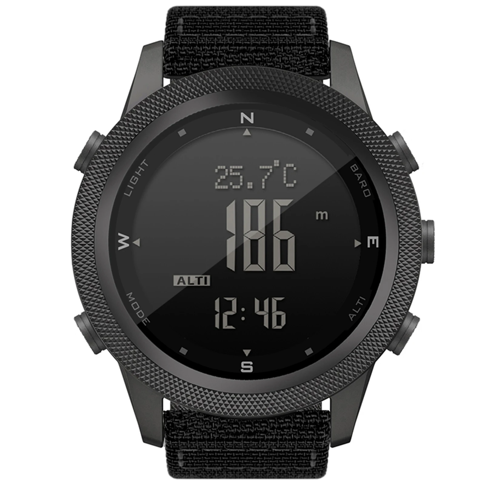 Multifunctional Digital Watch Men Outdoor Sports Running Swimming Outdoor Sport Watches Altimeter Barometer Compass Waterproof