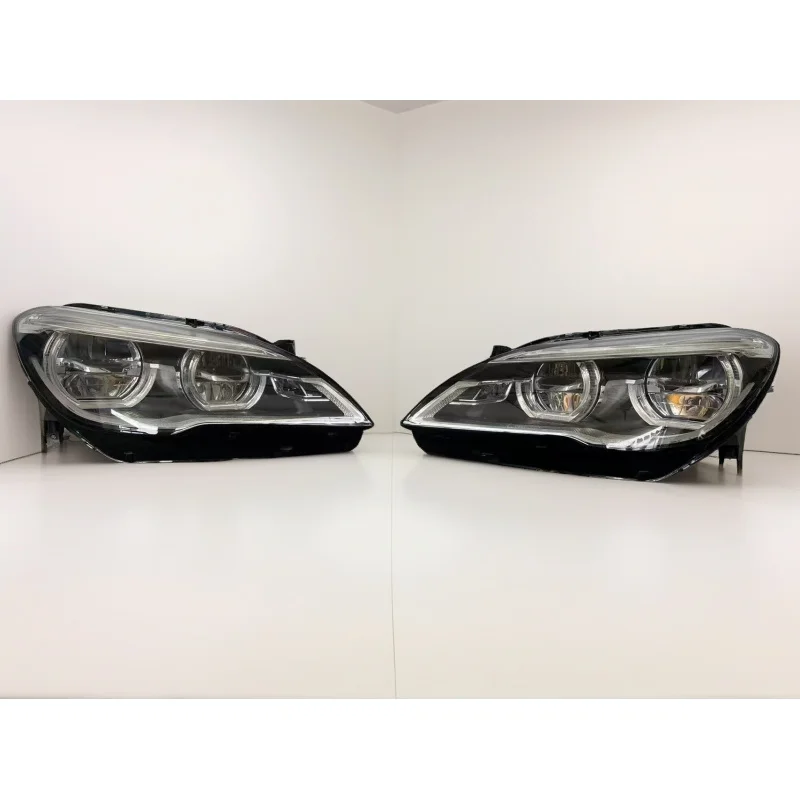 

Светодиодные фары в сборе для BMW 6 серии F06 F12 F13 2019, левая и правая, с функцией «ангельских глаз», дневными ходовыми огнями, адаптивным светом, высокой интенсивностью, подключение Plug & Play, оригинальная установка