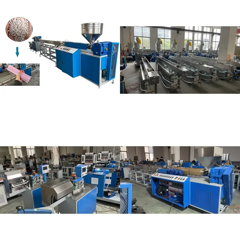 2026 CE Manufacture Supplier Straw Production Line Plastic Straw Making Machine PP PLA Straw Extruder Machine