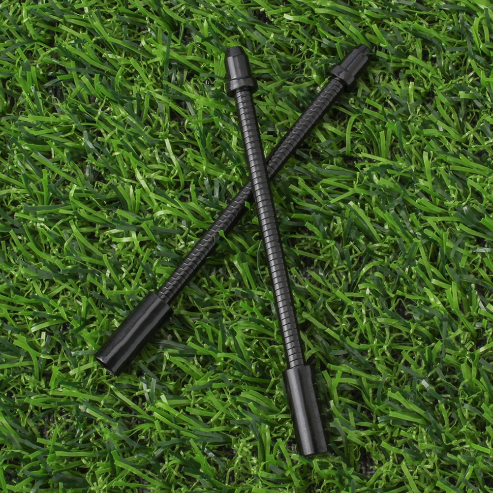 

2pcs Stainless Black Flexible Durable Bike Catheter Conduit V Tube For Flexible Brake Elbow Tube Mountain Bicycle