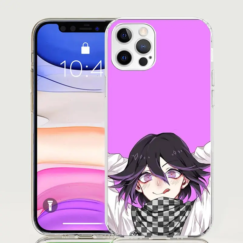 Danganronpa Kokichi Ouma For iPhone 16 15 14 13 12 11 Pro Max Phone Case X XS XR 7 Plus Print 8 SE Apple Fundas Cover Coque 11 1