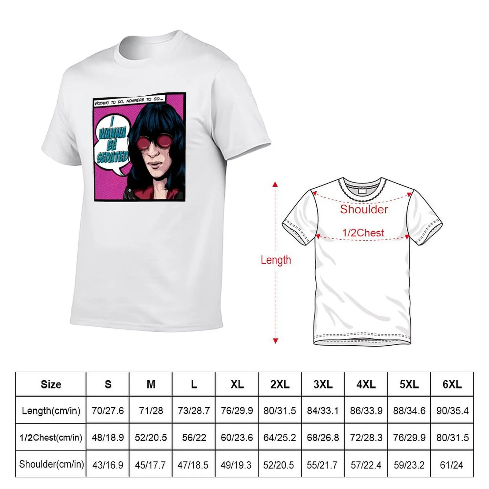 Sedated T-Shirt Basic Comfort Fit T-Shirt for Men