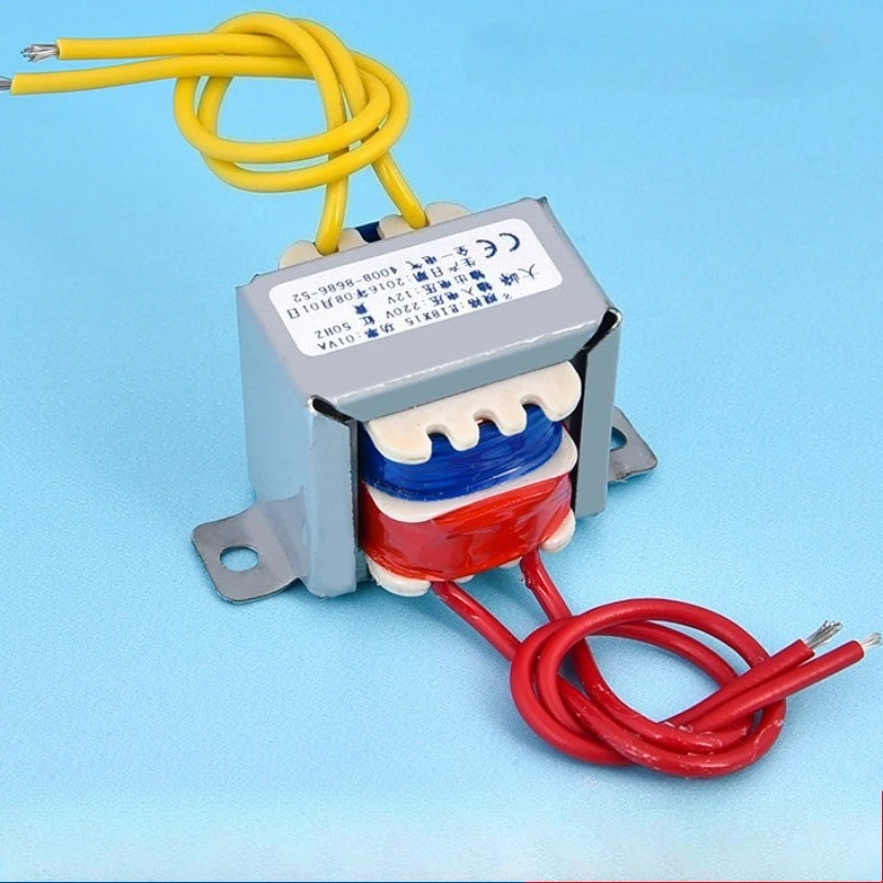 

Трансформатор силовой EI28 1 Вт, 8 шт., изолированный, 220В на 6В, 220В на 12В, малогабаритный