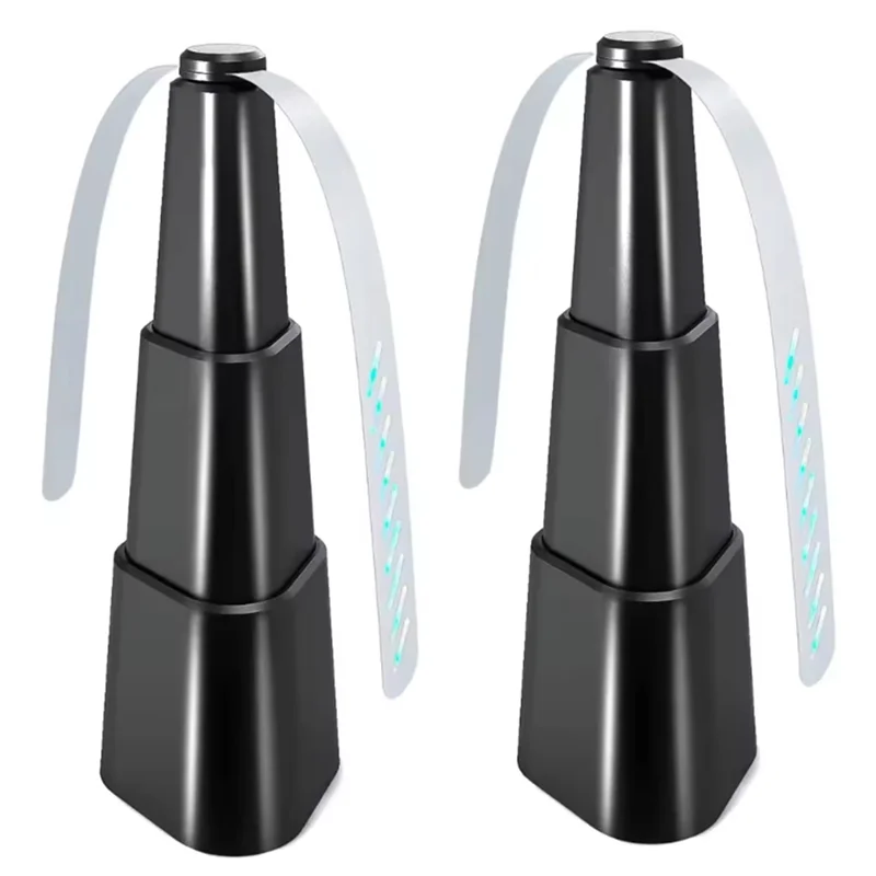 

AD30-2PCS Keep Flies Away Fans Table Top Fly Repellent Outdoor Indoor Holographic Blades Fly Fans