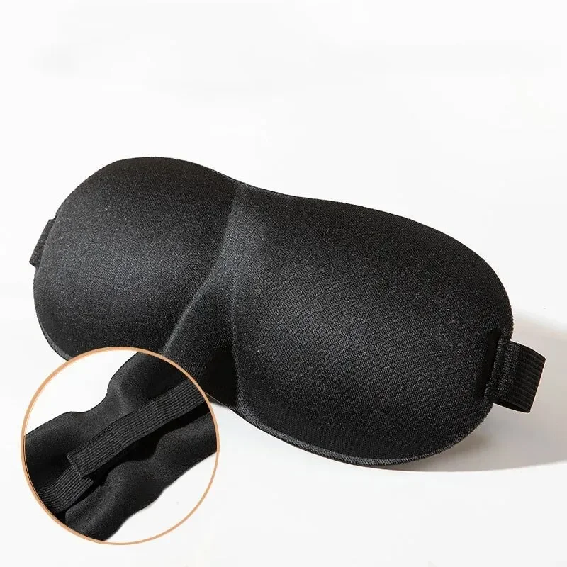 3D Stereoscopic Sleep Eye Mask, Sleep Magic Memory Sponge Black Shading Breathable Eye Protection