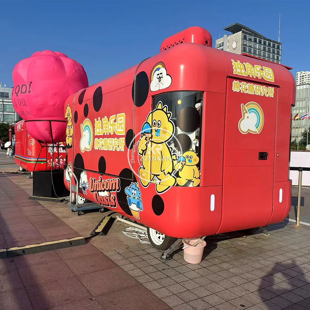 Quiosque personalizado da loja do lanche do café da rua do caminhão do alimento do churrasco com reboque do alimento da concessão dos equipamentos da cozinha