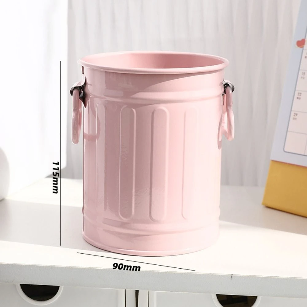 

Creative Aesthetic Big Eyes Pen Holder Large-capacity Kawaii Iron Pencil Holder Cute Funny Storage Bucket Makeup Brush