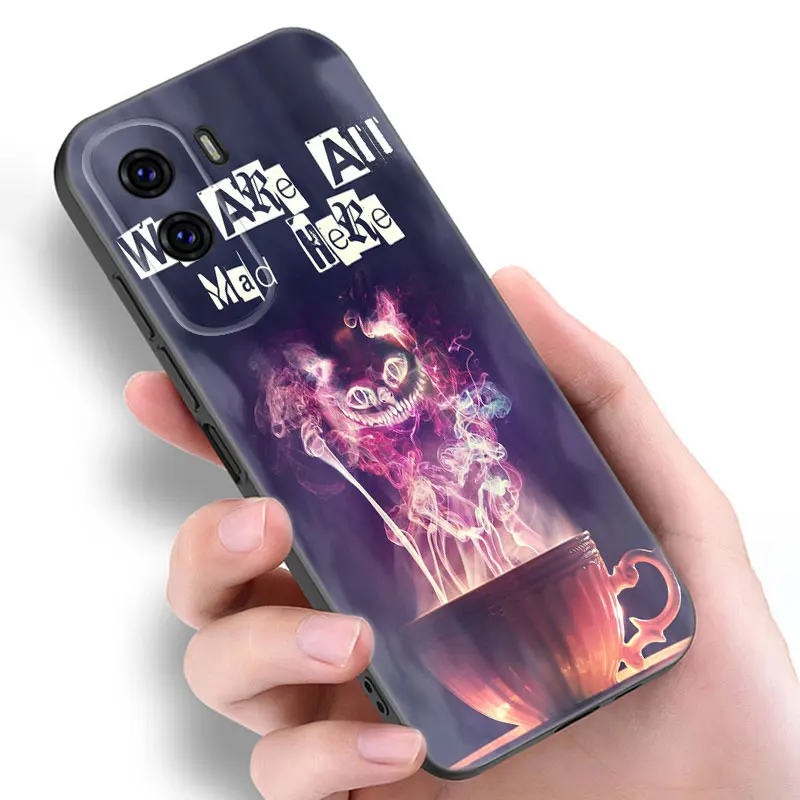 A-Alice in Wonderland Phone Case For Huawei Honor 70 90 Lite X40 GT X50 i X5 Plus X6A X6S X7A X8A X8B X6 X7 X8 X9 4G X9A X9B 5G