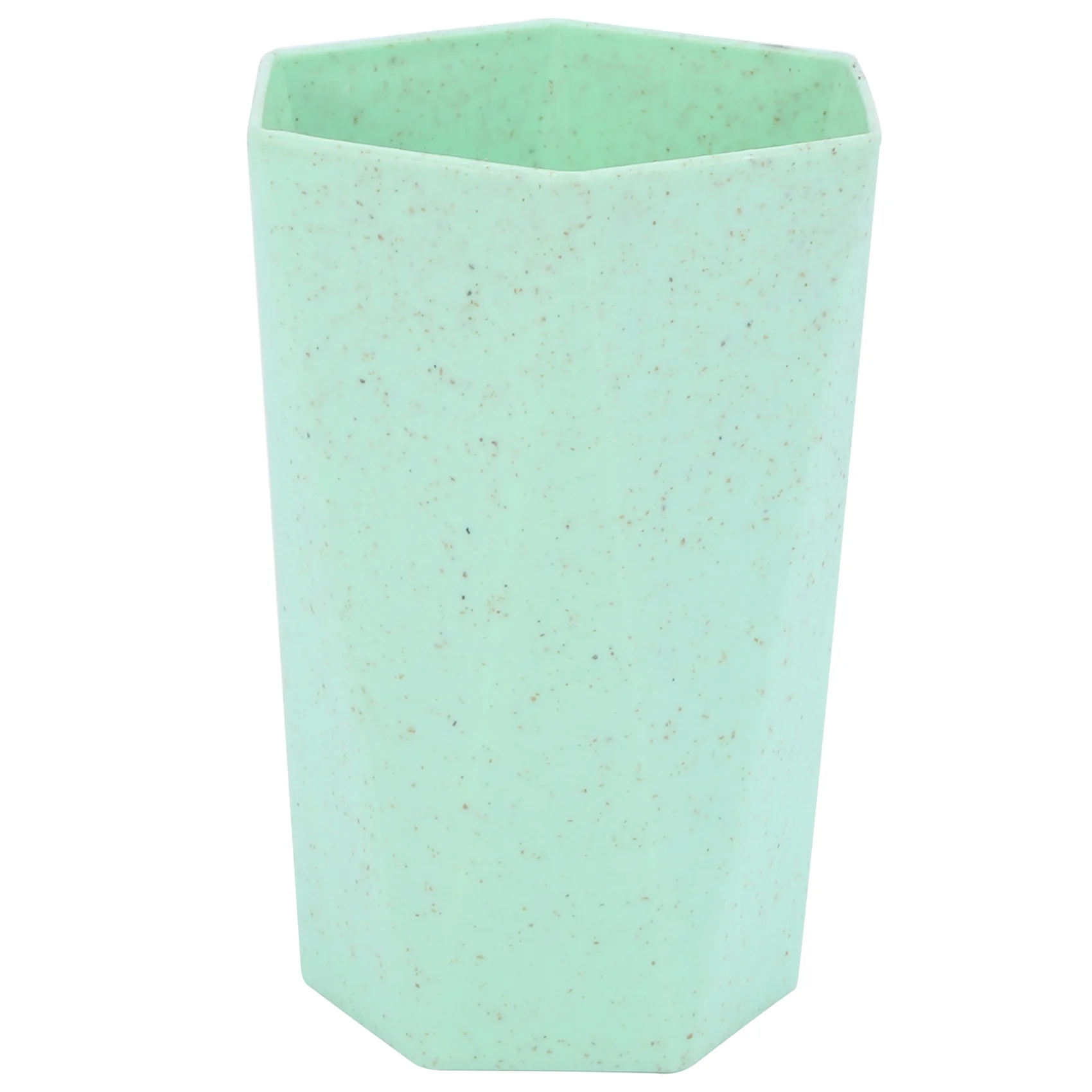 Nordic Style Green Straw Plastic Cup Toothbrush Holder Cup Wash Cup Drinking Cup Mug Green