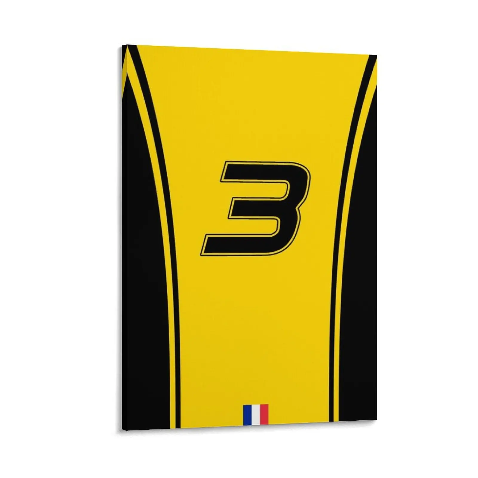 Daniel Ricciardo Renault #3 Canvas Painting accessories for home decor room decorations paintings wall decor