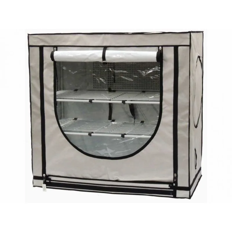 

Popular White W125xD65xH120cm Vegetable Mushroom Planting Tent Indoor Thermostatic Plants Green Plants