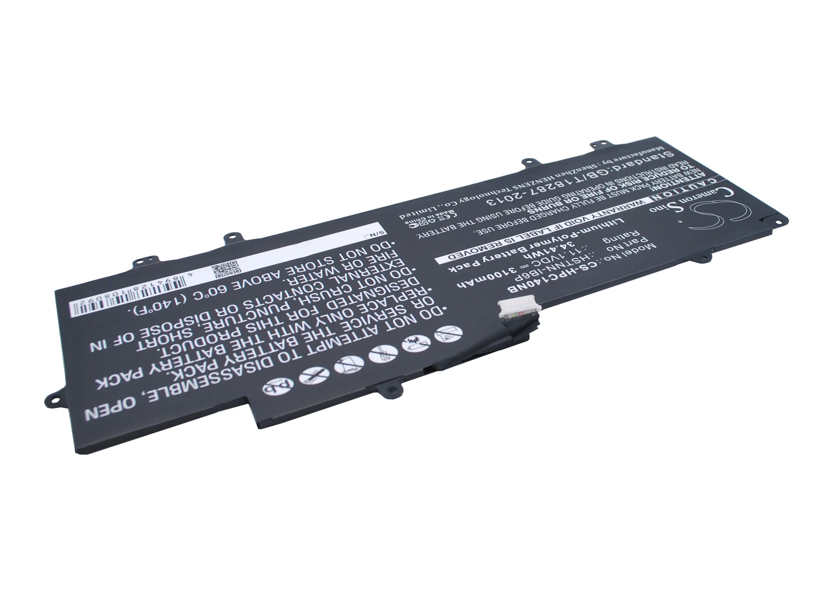 CS 3100mAh/34.41Wh battery for HP Chromebook 14 14-x010nr Series,Chromebook 14 CD570M 14.0 16GB,751895-1C1,773836-1B1