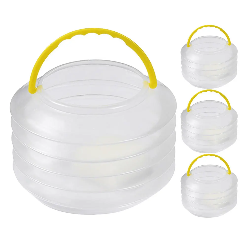 

4Pcs Silicone Pen Cup Desktop Organizer Transparent Body Pen Pencil Scissors Storage Home Office Accessories Gift Idea