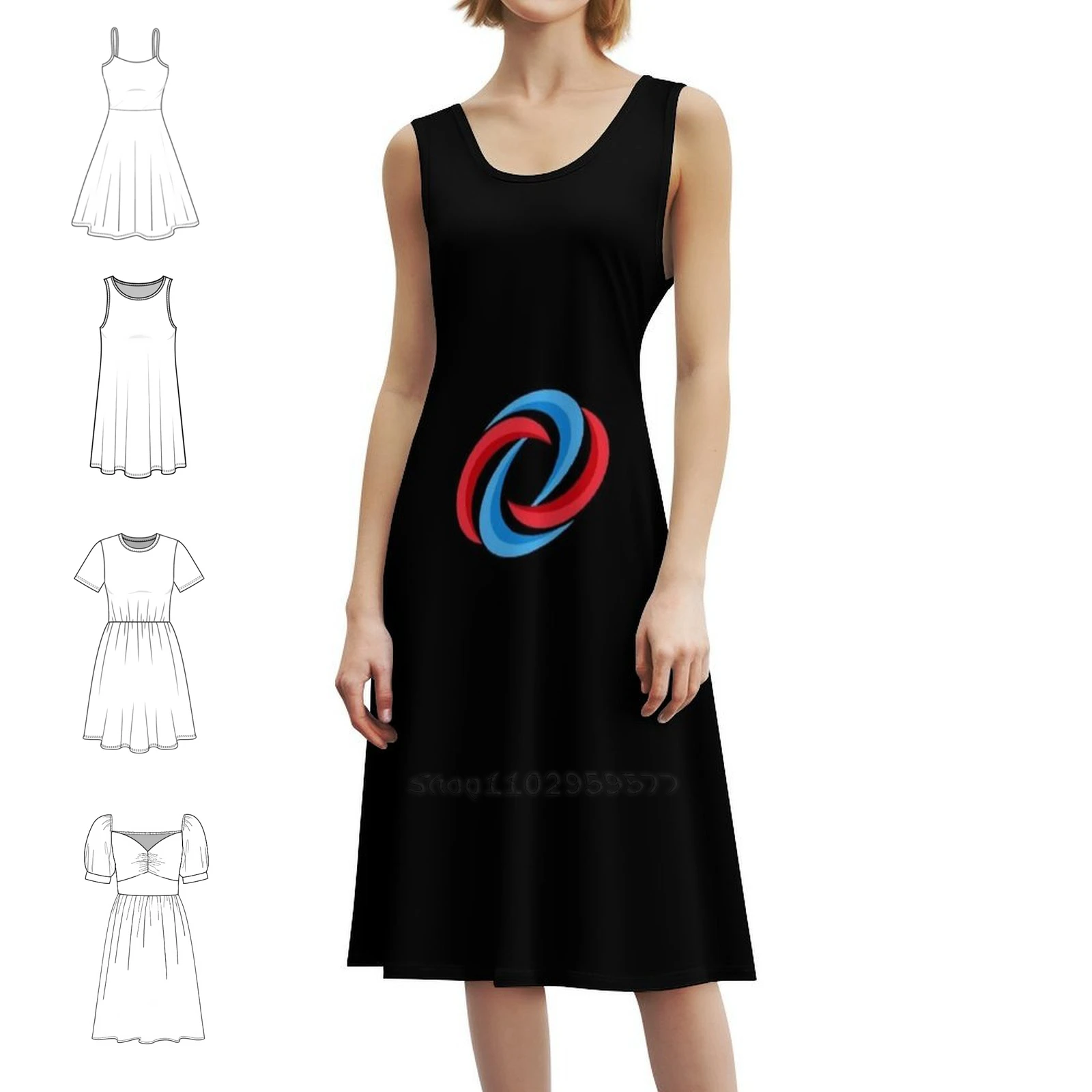 Henry Danger Sweetheart Neckline Dress Elegant Summer Party Dress For Women Henry Danger Kid Danger Captain Man Women's Clothing