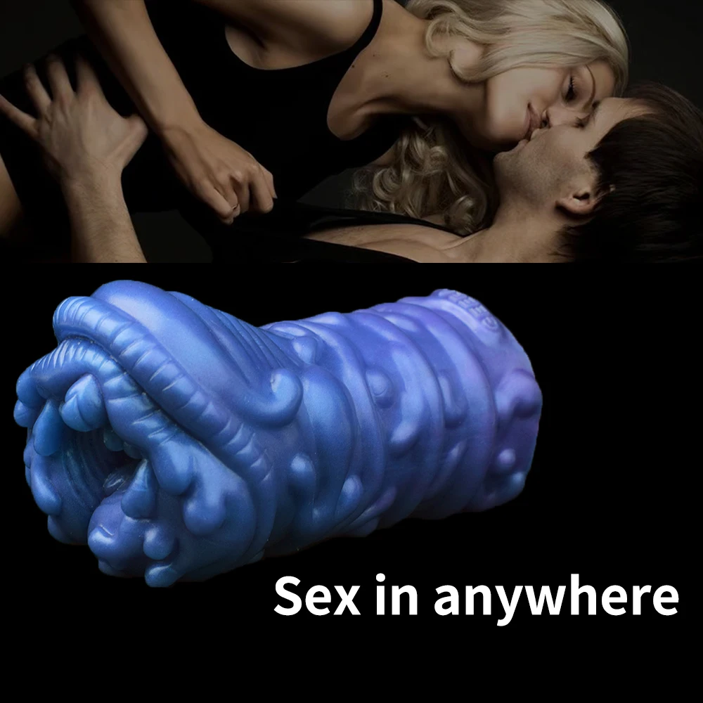 LICKER Animal Alien Masturbator For Men Prostate Massager Realistic Vagina Stimulate Sexy Pocket Pussy 18+ Adult Toy Shop