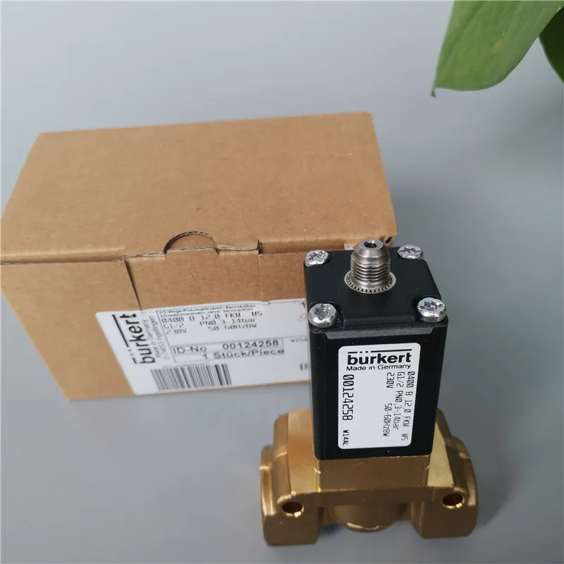 Burkert0400 B A Brass Solenoid Valve MS PN0.3-14bar Baode On/off Valve Ordering