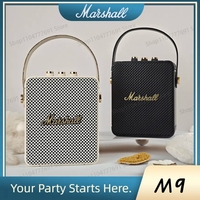 New Marshall M9 Wireless Speaker Outdoor Portable Subwoofer Mini Speaker  Wireless Waterproof Sports Stereo Speaker