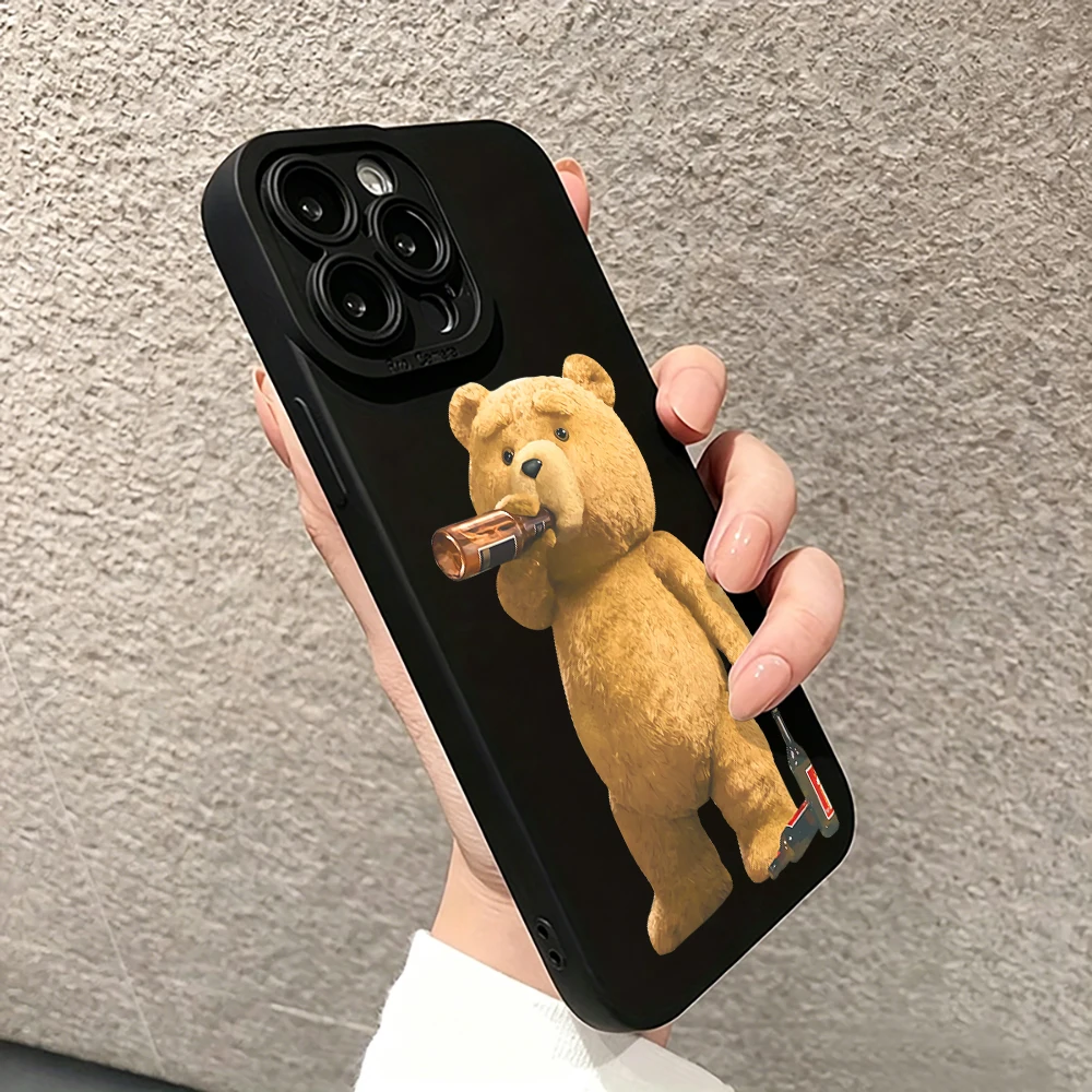 Funny Teddy Bear Print Phone C - Phone Cases Quirky review and price