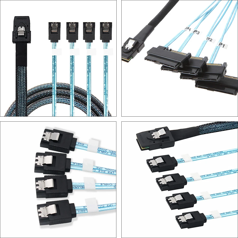 

Mini Cable 0.5M 2.5Inch 3.5Inch Hard Drive Cord Sff-8087 36 Pin Computer Accessory For Ssd Storage Data