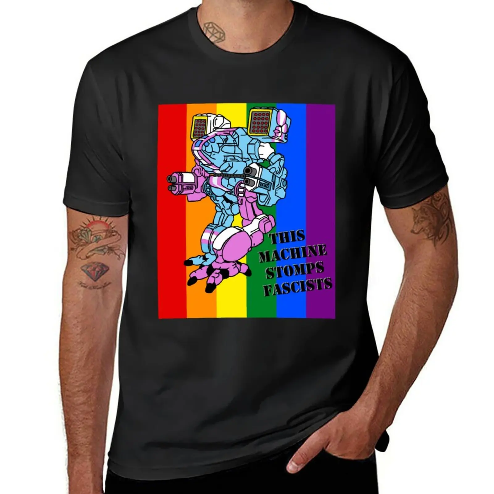 

New Stomp With Rainbows T-Shirt Aesthetic clothing blank t shirts cute tops heavy weight t shirts for men