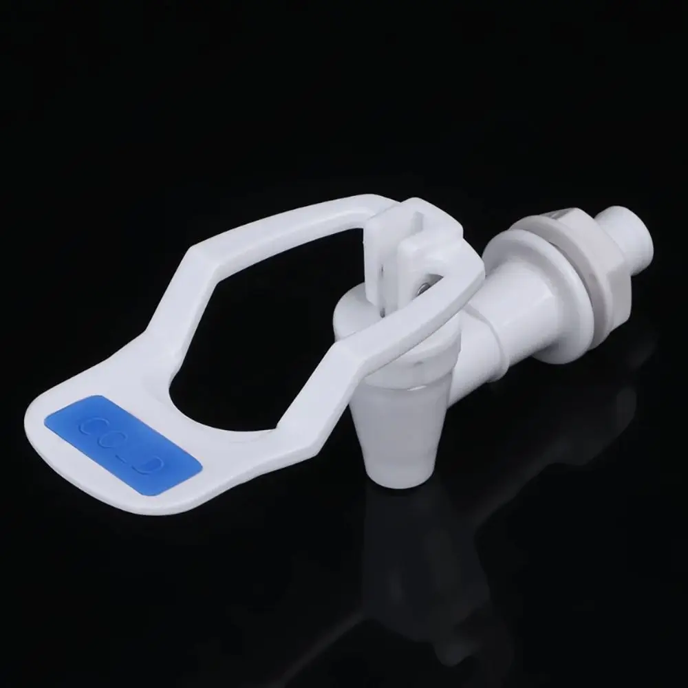 1/2Pcs Replacement Parts Water Dispenser Faucet Red Hot Blue Cold Water Tank Drinking Fountain Valve Push Type Plastic