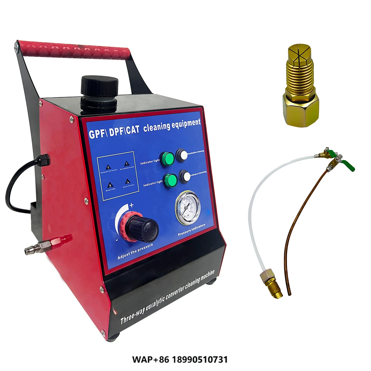 

High-Efficiency Automotive Exhaust Systems Cleaning Machine High-Efficiency Metal Catalytic Car Care Equipment