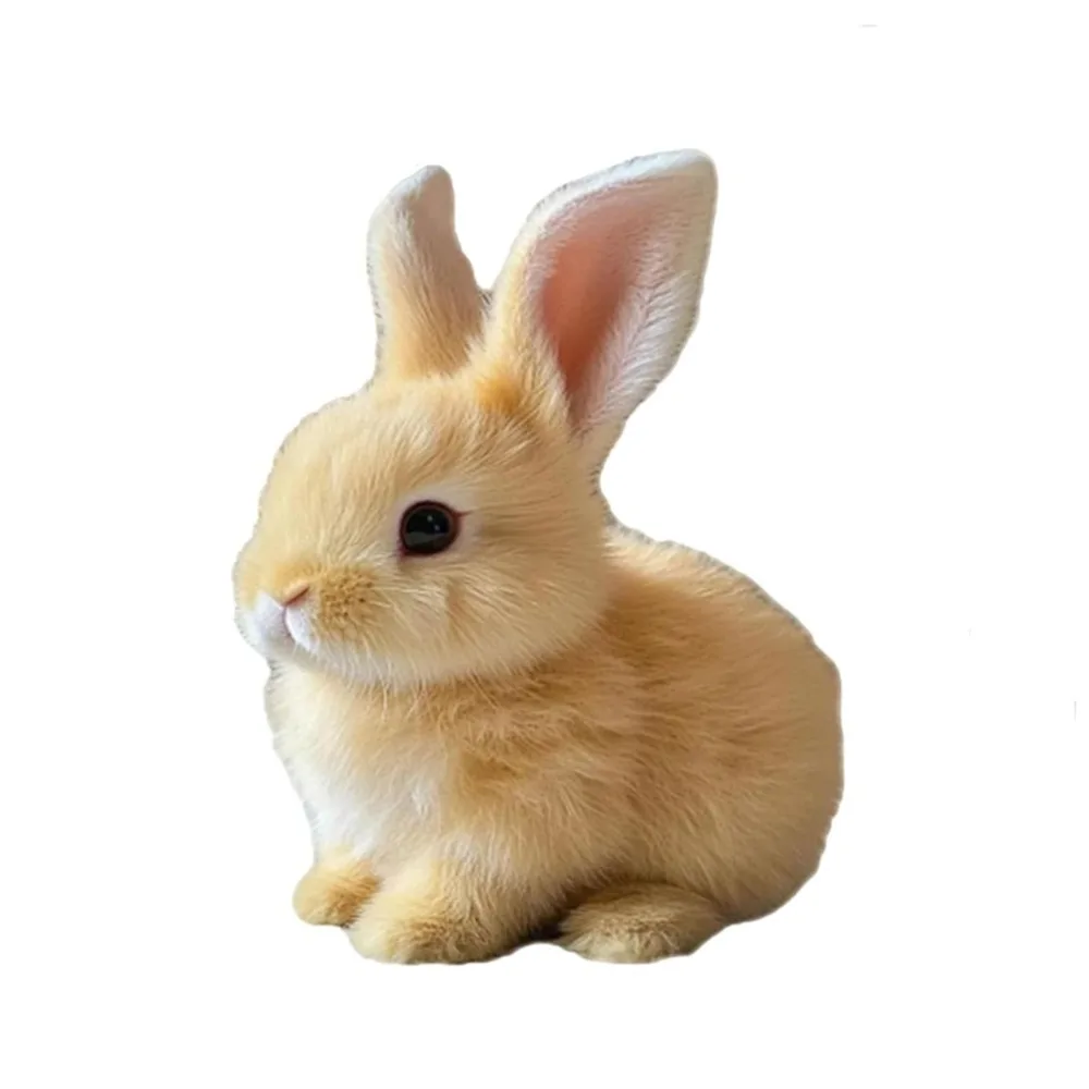 Adorable with Sounds and Movements Easter Electric Rabbit Lifelike My Realistic Bunny Simulation Electric