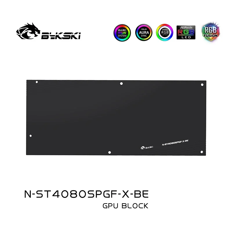 Bykski GPU Block for Zotac GeForce RTX 4080 SUPER-16GB PGF OC Video Card Water Cooling/Full Cover/Copper Radiator N-ST4080SPGF-X