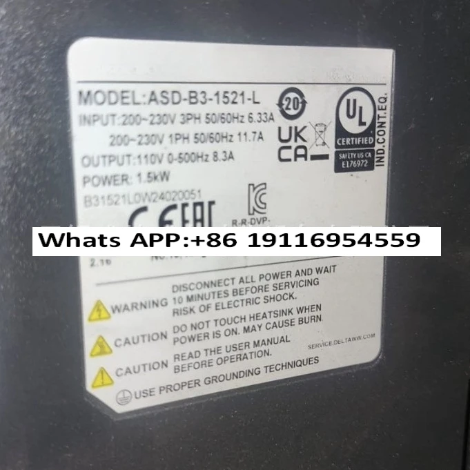 ASD-B3-1521-L Servo…