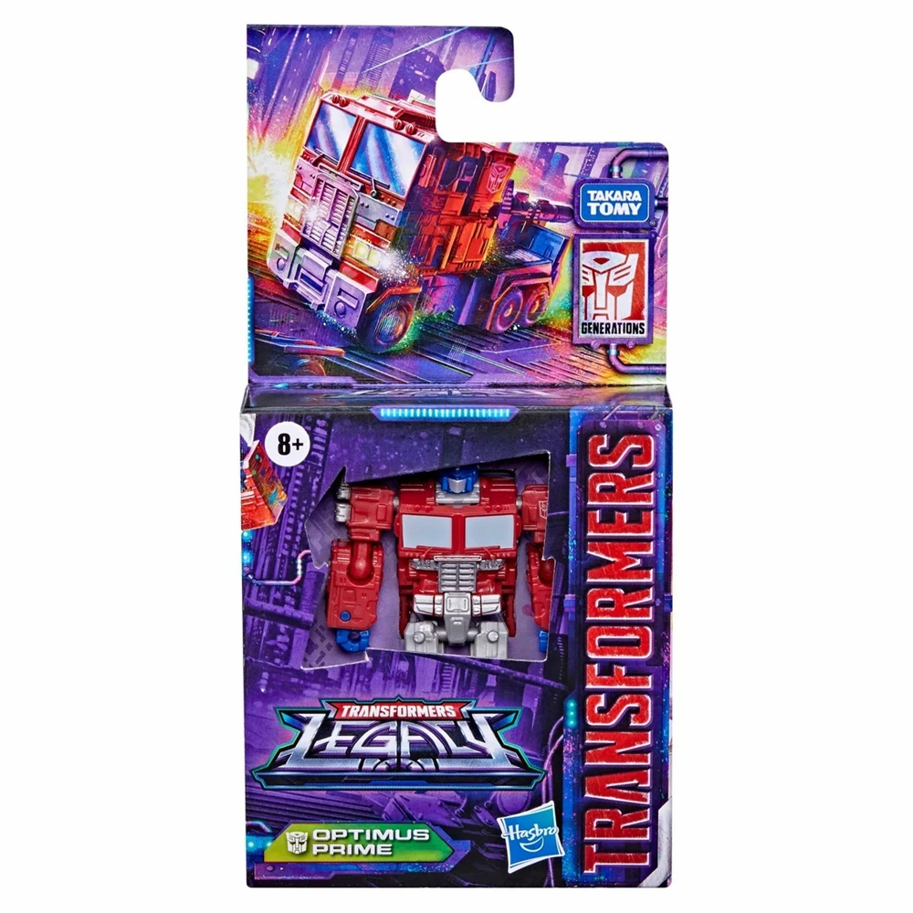 ของเล่น Hasbro Transformers Legacy Core Core Class Shockwave Optimus Prime รูปการกระทําขนาด 3.5 นิ้ว