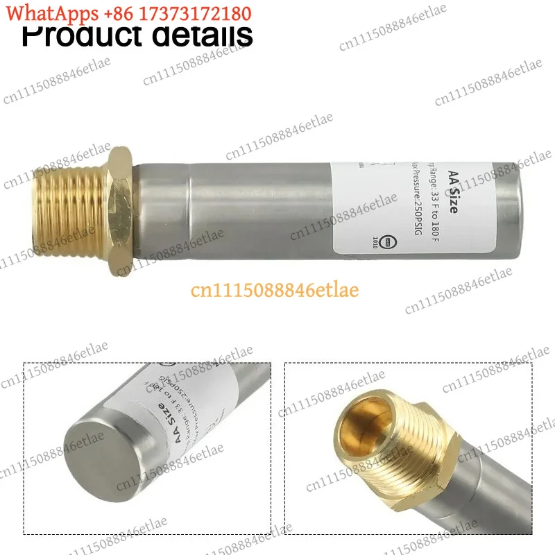 k03 1pc 1/2 NPT Water Hammer Arrestor Stainless Steel Pipe Noise Reducer for Kitchen Bathroom Plumbing Fixtures Fittings