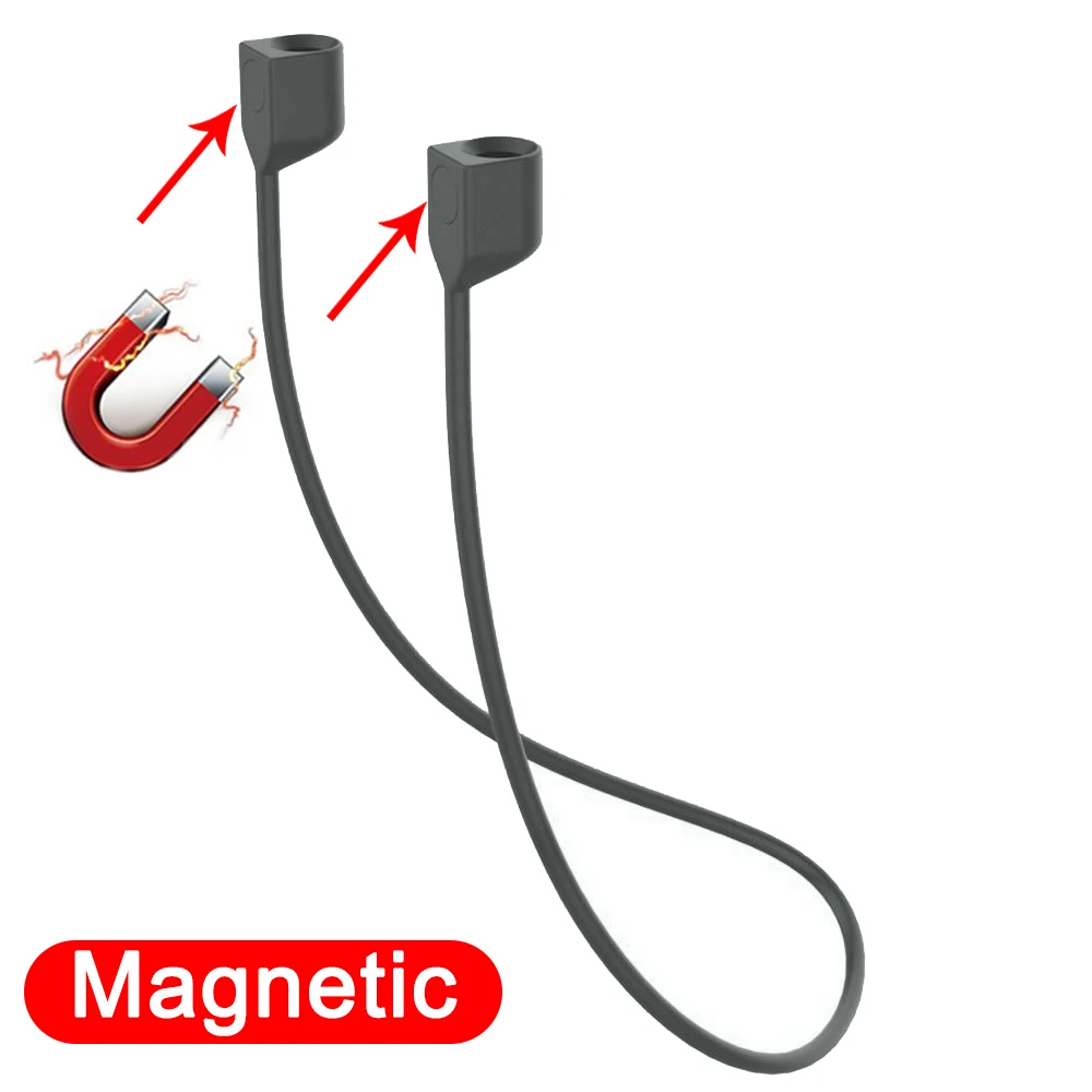 Weiche Silikon-Anti-Verlust-Magnetseil-Ohrhörer für Apple Airpods 2 1 3 Air Pods Pro Bluetooth Wireless Headphone Earbuds Strap – Detail 19