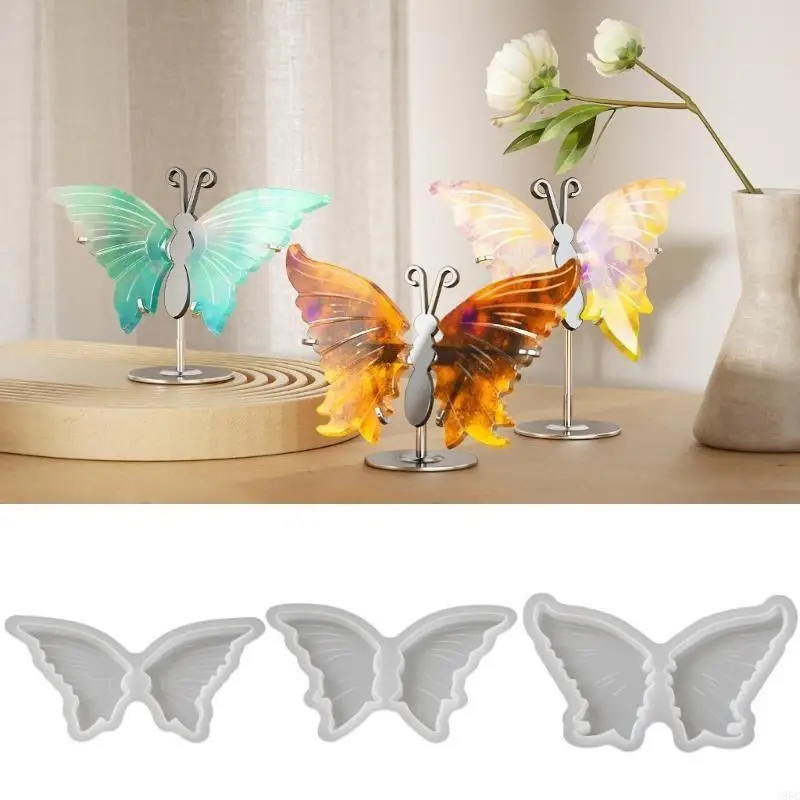 

195C Sturdy Butterfly Wing Ornament Epoxy Mold For Creative Jewelry And Crafts
