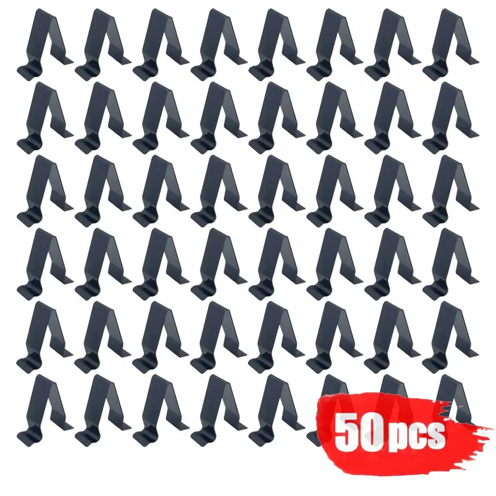 Car Door Strip Lining Metal Fastener Clips for VW AUDI Seat Trunk Tailgate Retainer Metal Clips 4A0867276 7M3827649