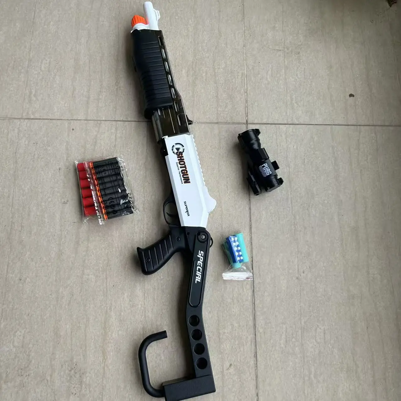 수동 로딩 단발총 원키 변형 발사 셸 SPAS--12 소프트 셸 런처 스프레이 샷건 장난감 소총