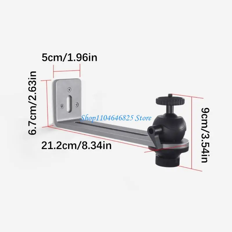 Supports pour projecteurs à haute capacité 1/4 pouces pour support solide sécurisé