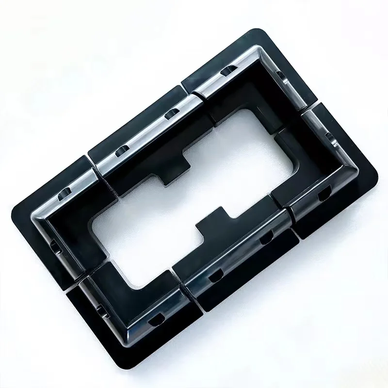 RV Roof Solar Panel Mounting Fixing Bracket Kit Wire Box ABS Supporting Holder for Caravans Camper Boat Yacht Motorhome
