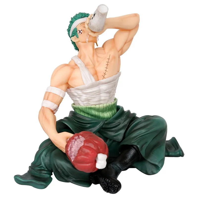 

Аниме One Piece Zoro фигурка GK поврежденная Питьевая ророноа Зоро аниме экшн-фигурка Статуэтка из ПВХ настольное украшение подарки игрушки на день рождения